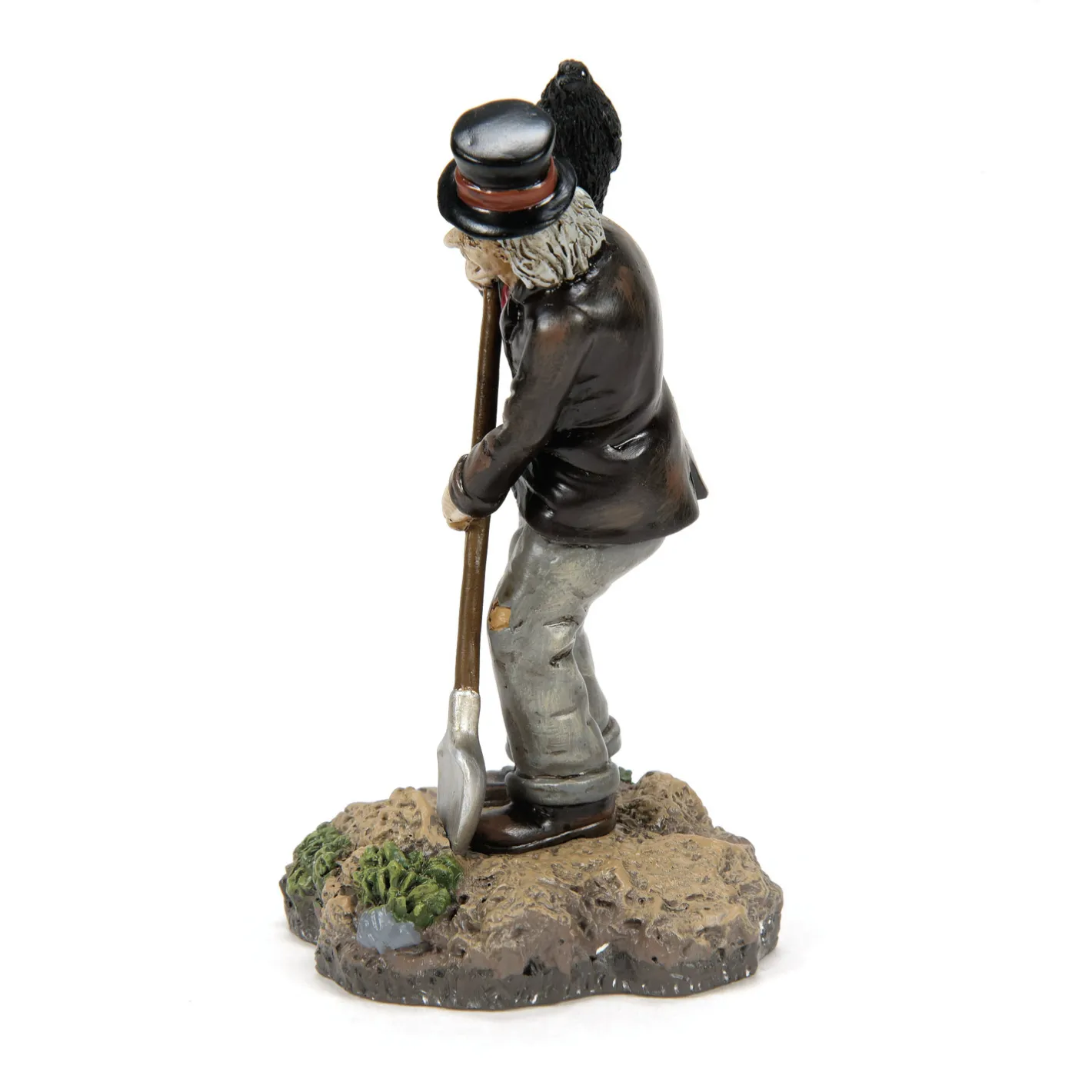 Department 56 Halloween Village Quoth the Raven, Dig Some More Figure 6013657 New
