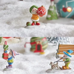 Department 56 North Pole Village Friends & Neighbors Figure Set of 3 6014511 New