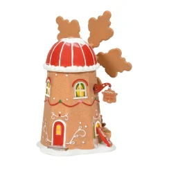 Department 56 North Pole Village Gingerbread Cookie Mill Building 6007610 New