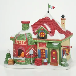 Department 56 North Pole Village North Pole Polar Pizza Building 6007612 Hot