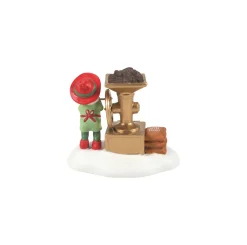 Department 56 North Pole Village The Daily Grind Figure 6014510 Clearance