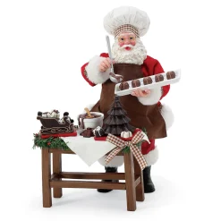 Department 56 Possible Dreams Santa Chocolatier Figure 6015851 Hot
