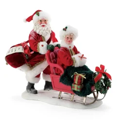 Department 56 Possible Dreams Santa Limited Edition Anniversary Ruby Sleigh Figure 6016465 Best