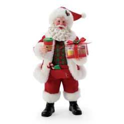 Department 56 Possible Dreams Santa Coffee Break Figure 6015853 Sale