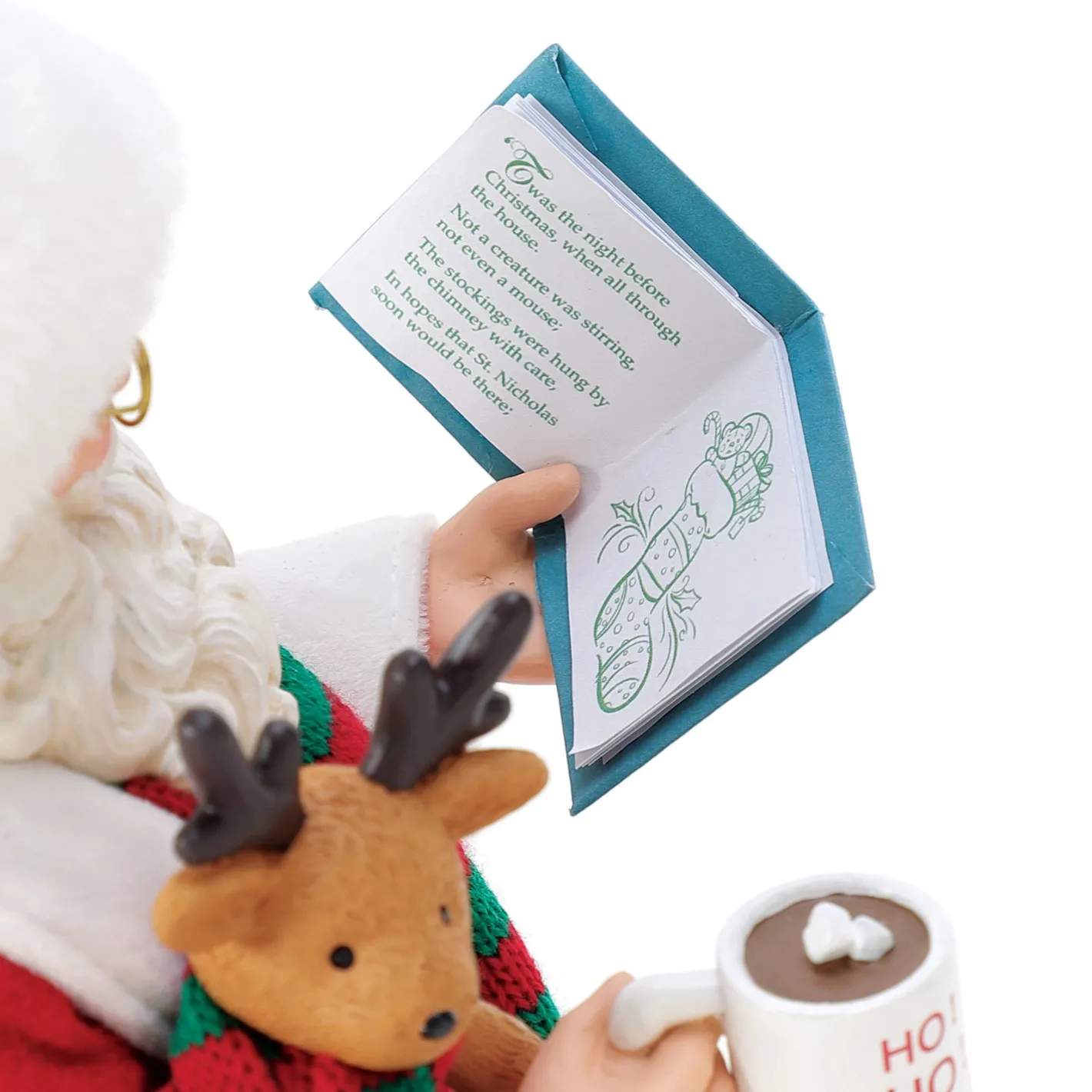 Department 56 Possible Dreams Santa My Favorite Bedtime Story Figure 6016456 Discount