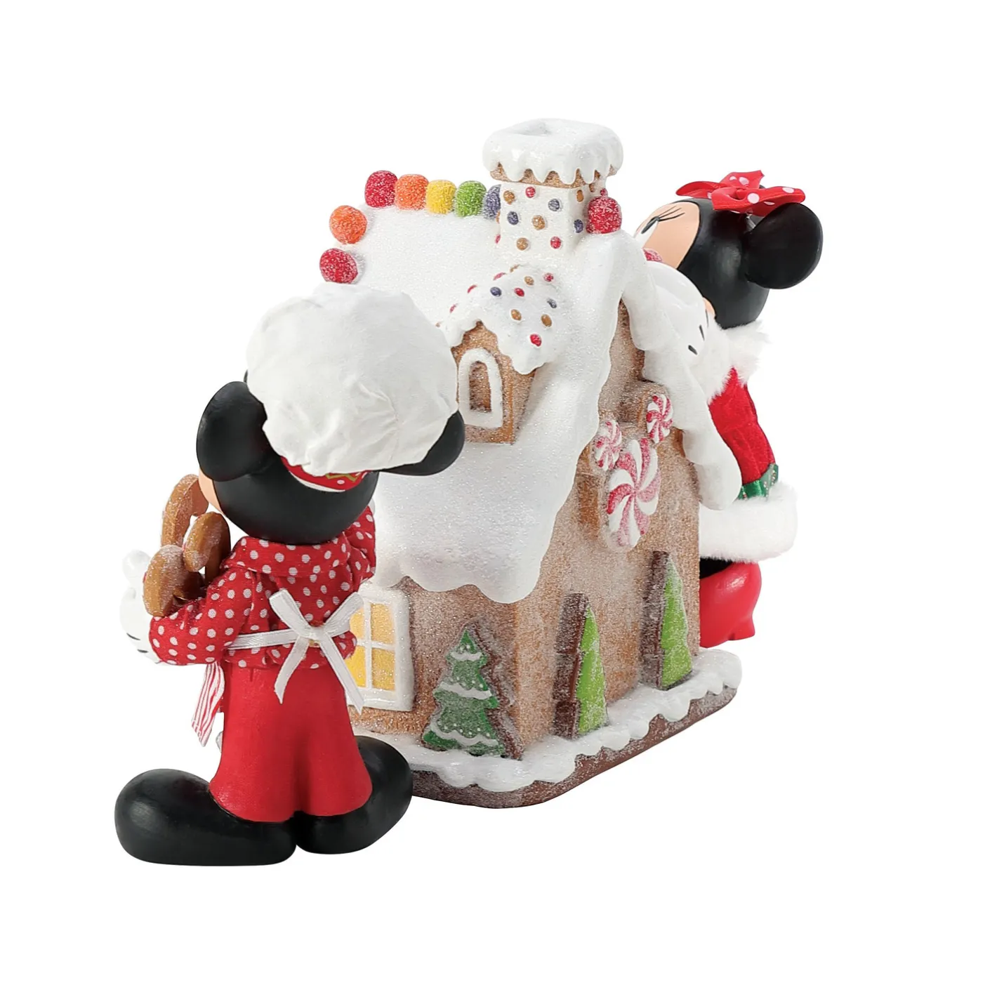 Department 56 Possible Dreams Disney Minnie & Mickey's Gingerbread House Figure 6016447 Hot