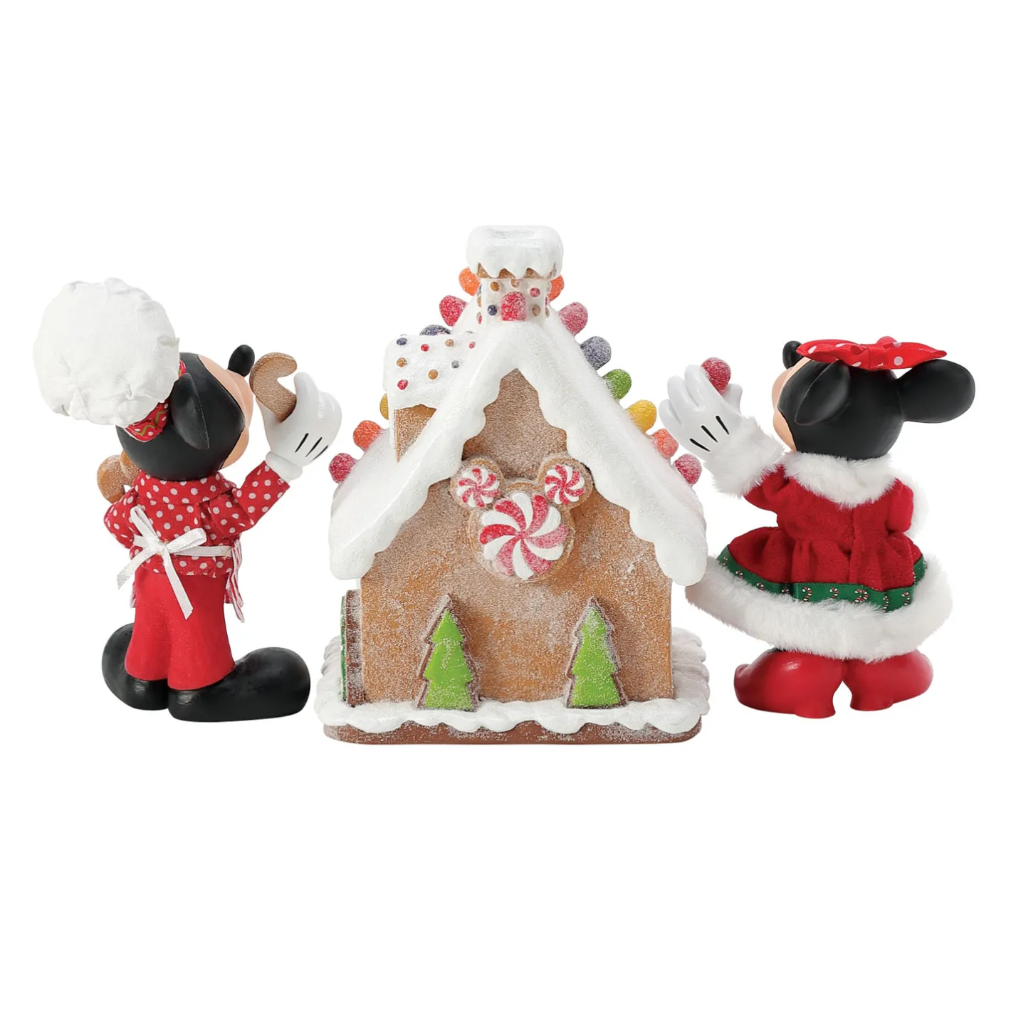 Department 56 Possible Dreams Disney Minnie & Mickey's Gingerbread House Figure 6016447 Hot