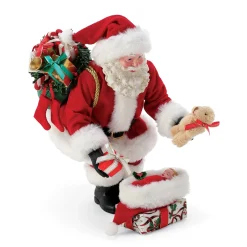 Department 56 Possible Dreams Santa First Christmas Figure 6015898 Sale