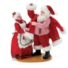 Department 56 Possible Dreams Santa Santa's New Suit Figure 6015877