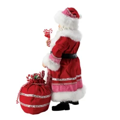 Department 56 Possible Dreams Santa Peppermint Sweets Large Figure 6016471 Outlet