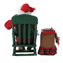 Department 56 Possible Dreams Santa Christmas Grooves Figure 6016450 Online