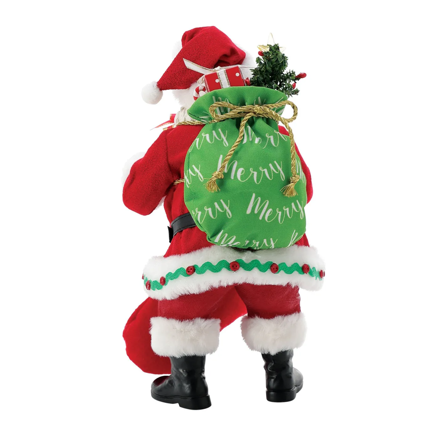 Department 56 Possible Dreams Santa The Big Stocking Figure 6016466 Hot