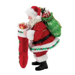 Department 56 Possible Dreams Santa The Big Stocking Figure 6016466 Hot