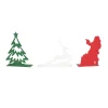 Department 56 Set of 3 Holiday Silhouettes 6011463