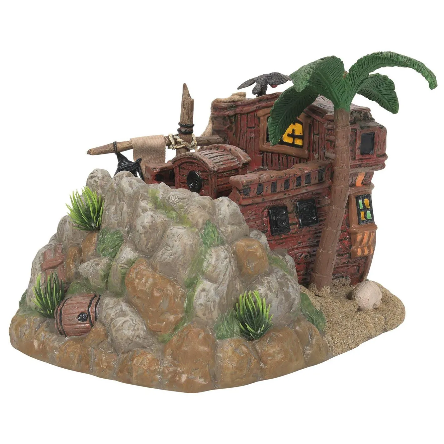 Department 56 Snow Village Halloween Pirate Haven Hideaway Building 6011440 Outlet