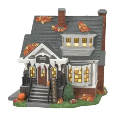 Department 56 Snow Village Halloween Friday Night Fanatics Football House 6014703 Best