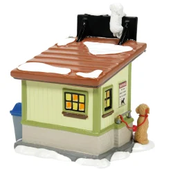 Department 56 Snow Village Frankie's Dog Walking Co. Building 6013584 Discount