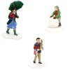 Department 56 Snow Village Friends & Neighbors Set of 3 Figures 6013591 Clearance