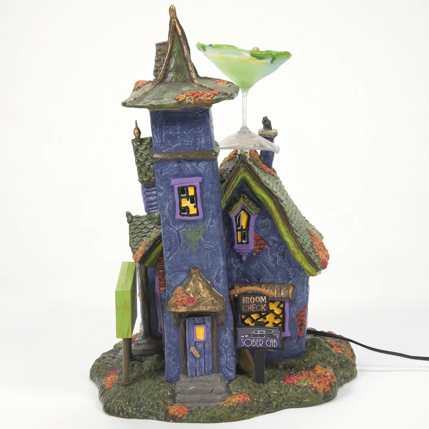 Department 56 Snow Village Halloween Monstertini's Nightclub Building 6013602