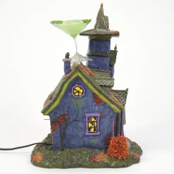 Department 56 Snow Village Halloween Monstertini's Nightclub Building 6013602