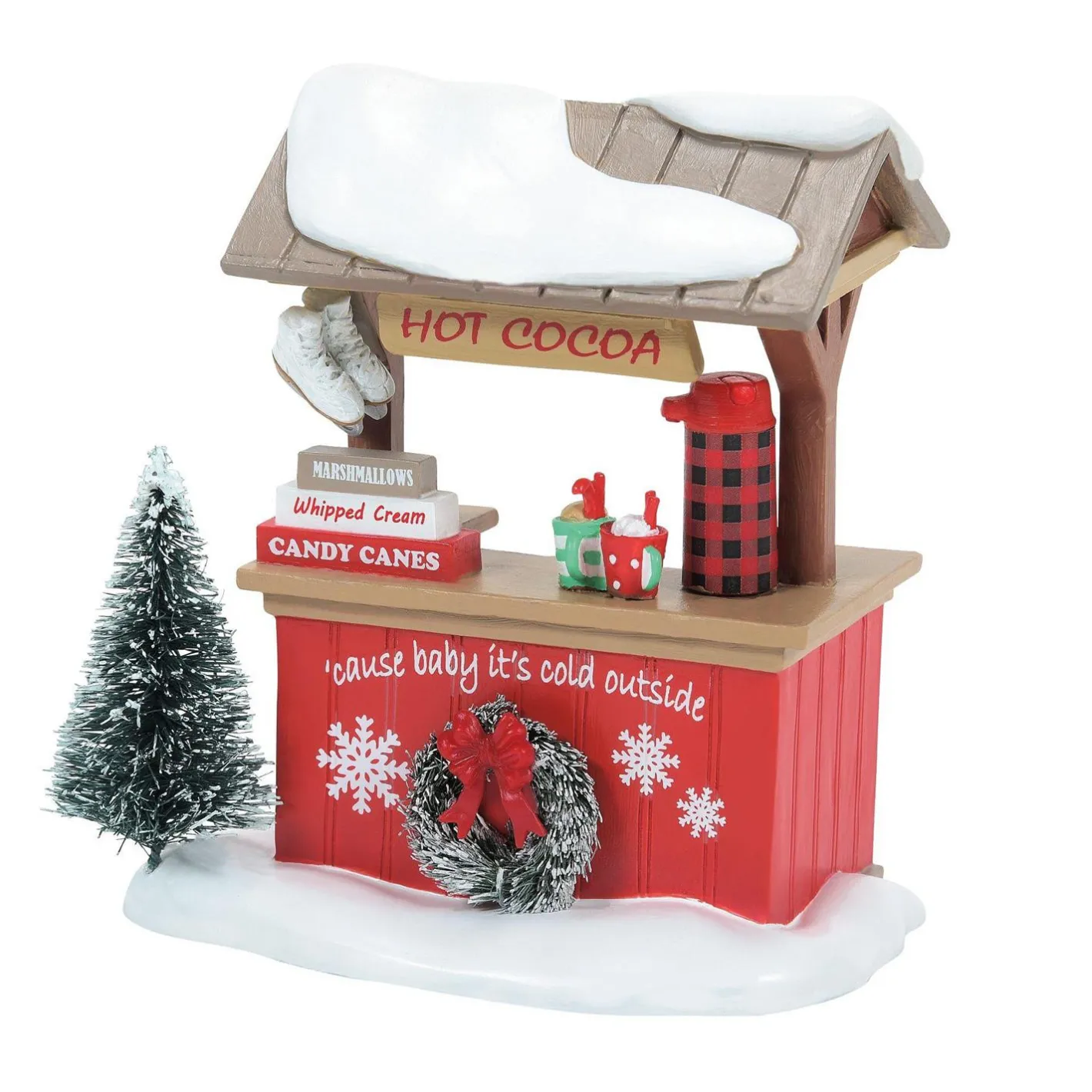Department 56 Village Accessory Hot Cocoa Stand 6013024 Outlet