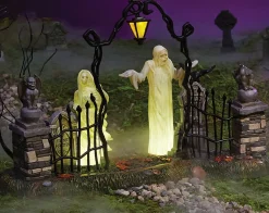 Department 56 Department Halloween Village Lighted Spiritual Guidance Cemetery Gate 6013640 Outlet