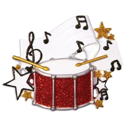 Polar X Drum Personalized Christmas Ornament OR1538 Outlet