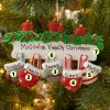 Polar X Family Personalized Christmas Ornament with 5 Mittens Best