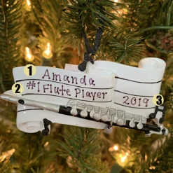 Polar X Flute Personalized Christmas Ornament OR1684 Discount