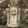 Polar X Front Door with Steps Personalized Christmas Ornament Best