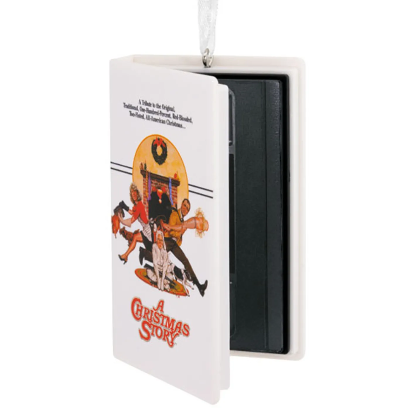 Hallmark 3" VHS A Christmas Story Christmas Ornament 2HCM6042