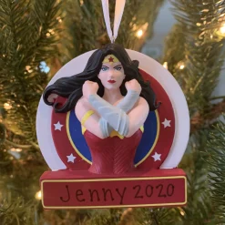 Hallmark 3.25" Wonder Woman™ Personalized Christmas Ornament 2HCM5499 Online