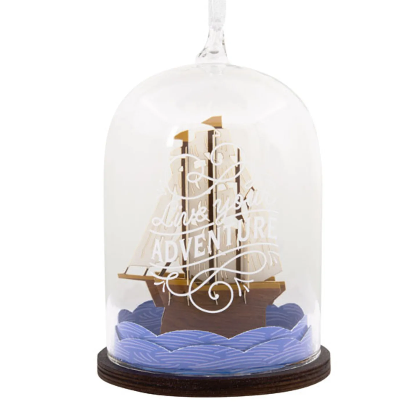 Hallmark Ship in a Bottle Signature Christmas Ornament 1HDL2173 Sale