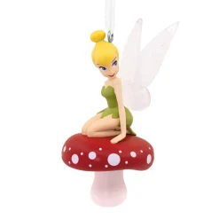 Hallmark Tinkerbell on Mushroom Christmas Ornament 3HCM0806 Best