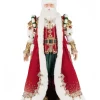Katherines Collection Katherine's Christmas 36.25" Royal Christmas Ball King Christian Claus of the North Pole Doll 28-528800