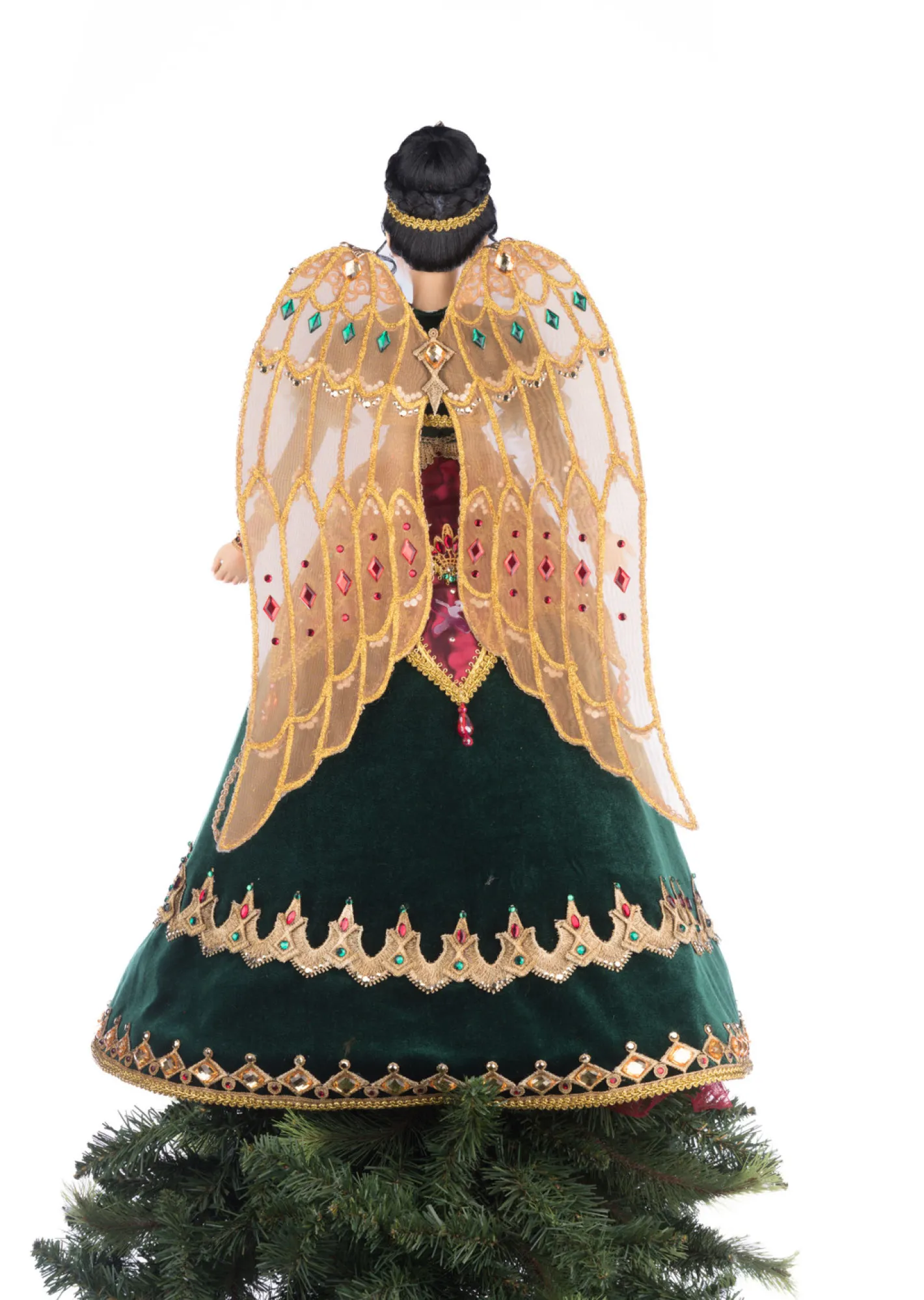 Katherines Collection Katherine's Collection 29" Belle Noelle Angel Christmas Tree Topper 28-428239 Hot