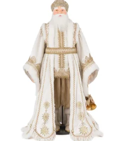 Katherines Collection Katherine's Collection 36" Bells of Brilliance Golden Leaf Santa Doll 28-528748 Discount