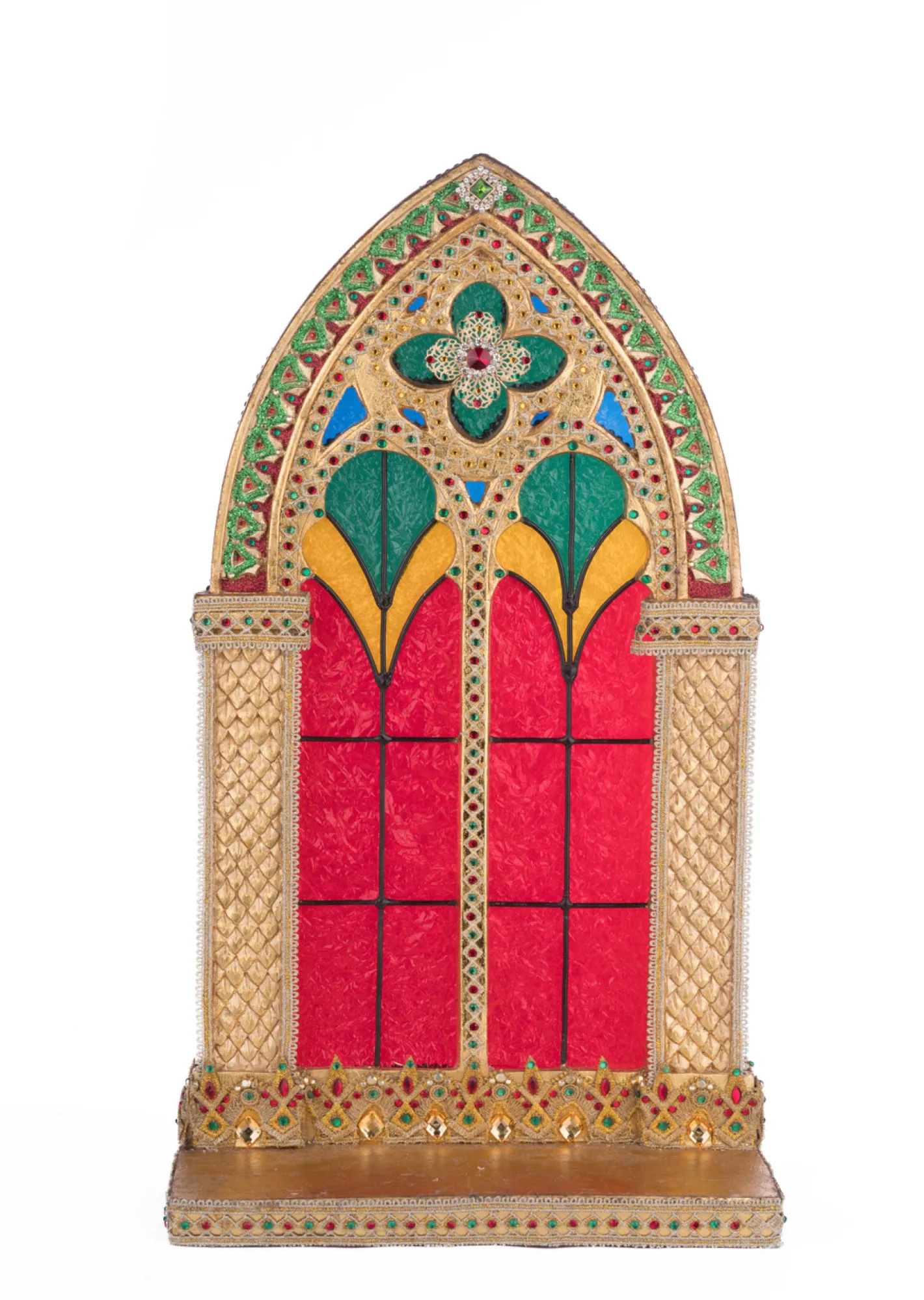 Katherines Collection Katherine's Collection 22" Christmas Castle Pillar Candle Holder 28-428250 Discount