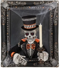 Katherines Collection Katherine's Collection 24.75" Great Grandpa Macabre Wall Piece with Candle Halloween Decoration 28-528665 Online