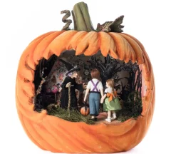 Katherines Collection Katherine's Collection 18" Hansel and Gretel Lighted Pumpkin Scene Halloween Decoration 28-528622 Outlet