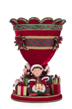 Katherines Collection Katherine's Collection 18" Holiday Magic Elf Urn Christmas Decoration 28-428321 New