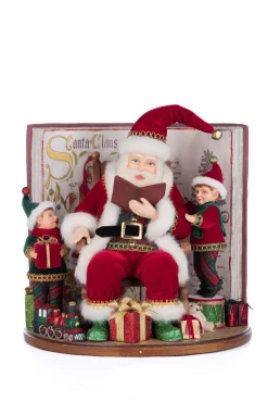 Katherines Collection Katherine's Collection 11" Magic Of Christmas Tabletop Book Christmas Decoration 28-428326 Online