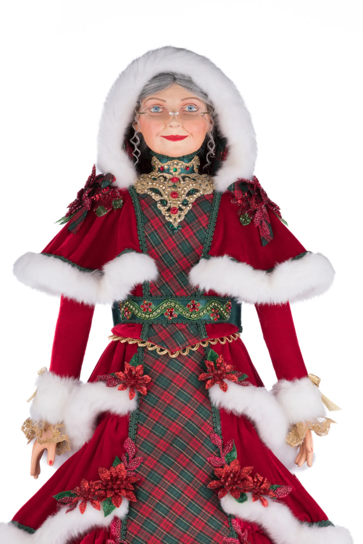Katherines Collection Katherine's Collection 32" Merry Magic Mrs. Claus Christmas Doll 28-428312 Clearance