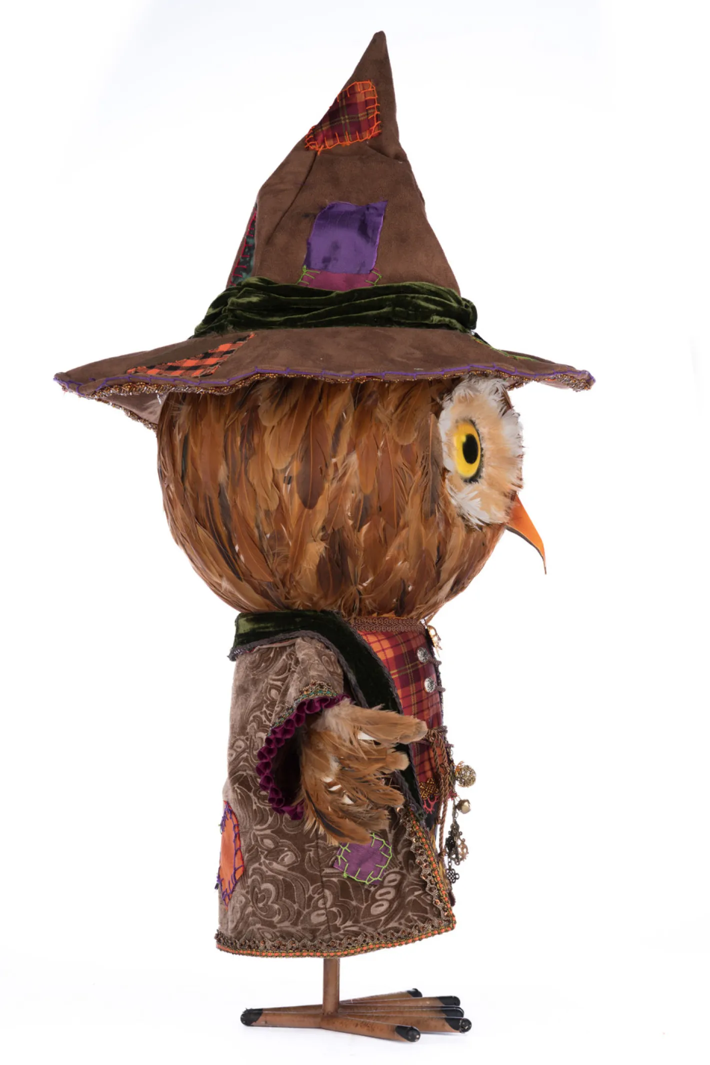 Katherines Collection Katherine's Collection 33.5" Ozzy The Owl Candy Container Halloween Decoration 28-428158 Best
