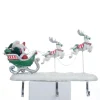Katherines Collection Katherine's Collection 16.75" Peppermint Palace Santa and Reindeer Christmas Stocking Holder 28-328042 Best