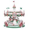 Katherines Collection Katherine's Collection 48" Peppermint Palace Christmas Carousel Cupcake Server 28-328043 Outlet