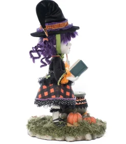 Katherines Collection Katherine's Collection 11.5" Poppy Broomson Witch Tabletop Halloween Decoration 28-528632 Sale