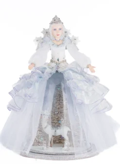 Katherines Collection Katherine's Collection 20" Queen Crystalline Cloche and Doll Christmas Decoration 28-428291 Clearance