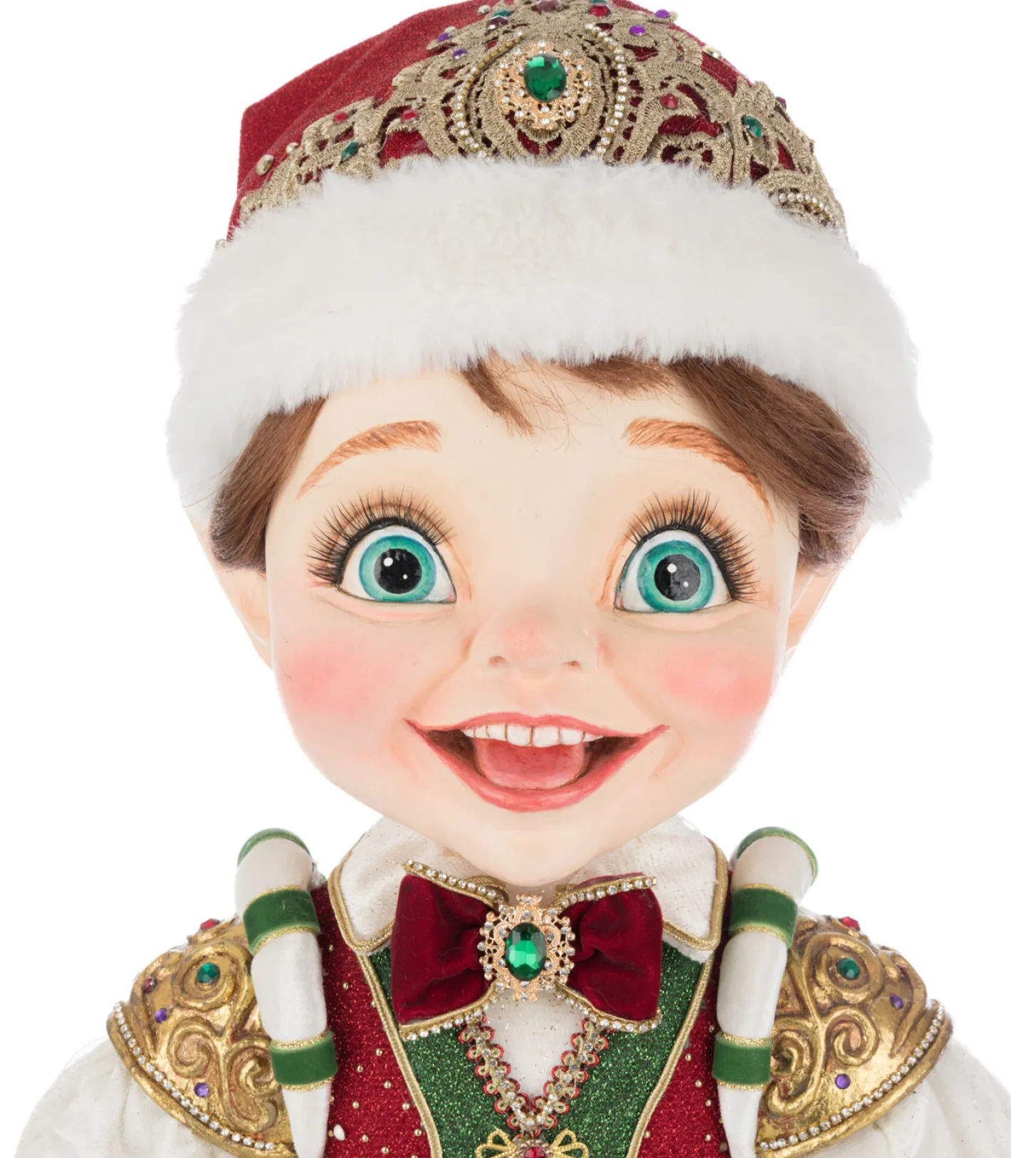Katherines Collection Katherine's Collection 26.5" Royal Christmas Ball William Wintersnap Doll Christmas Decoration 28-528812 New