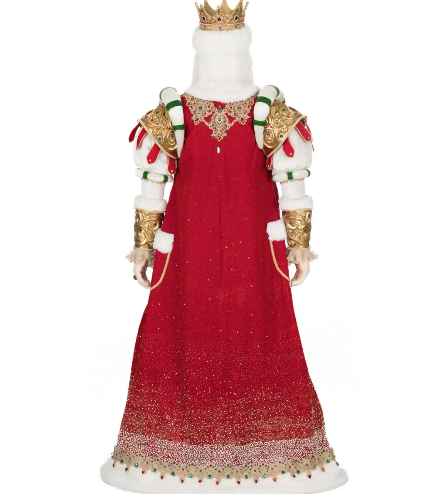Katherines Collection Katherine's Collection 71" Royal Christmas Ball King Christian Claus Life Size Christmas Decoration 28-528809 Hot